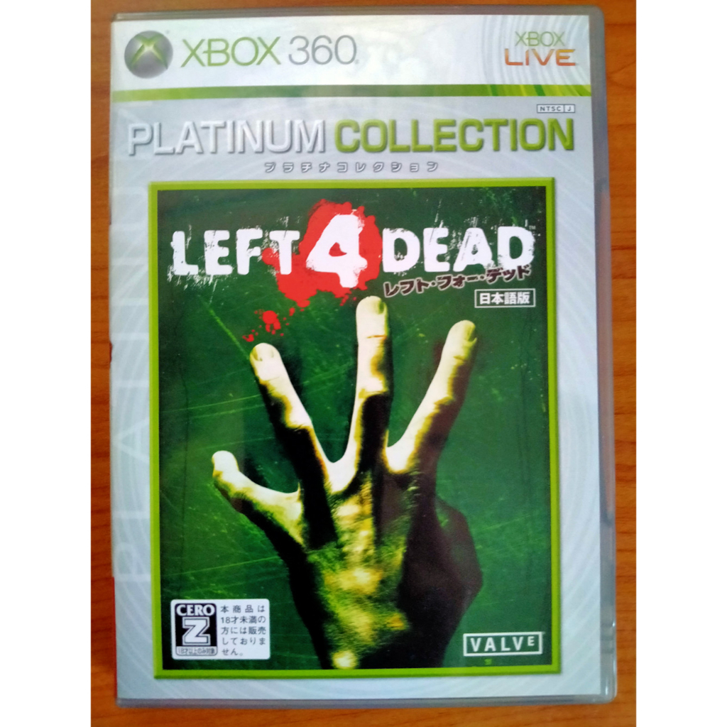 LEFT 4 DEAD XBOX360 แผ่นแท้ ASIA Japan ENG (เล่นบน XBOX ONE ได้)
