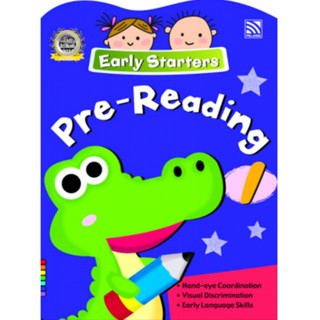 ^NANMEEBOOKS หนังสือ EARLY STARTERS - PRE-READING 1 เพอลังอิ