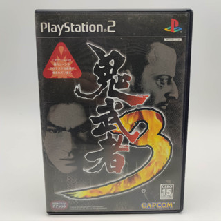 ONIMUSHA 3 แผ่นแท้ PlayStation 2 PS2 แผ่นมีรอย เล่นได้ มีกล่องใสสวม เพื่อเก็บสะสมให้