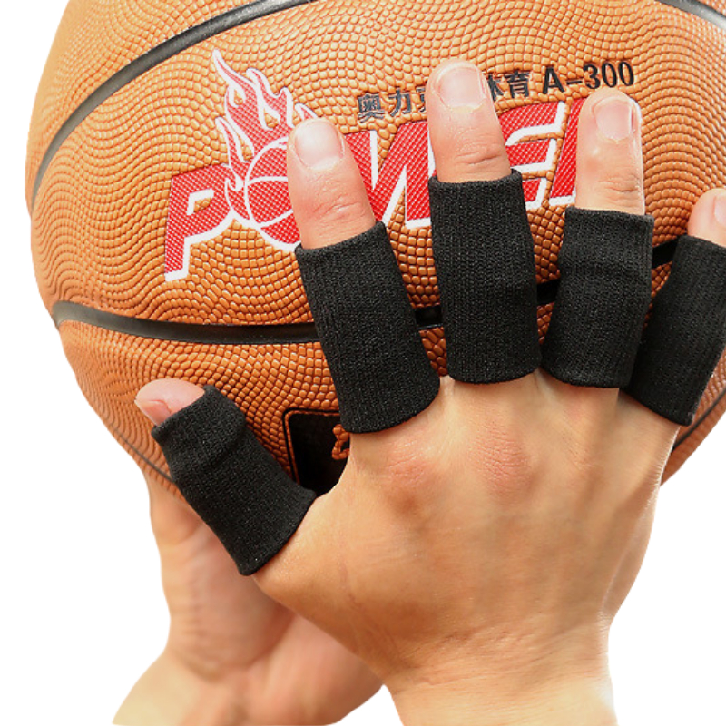 10 ชิ้น ปลอกสวมนิ้วหัวแม่มือ แบบยืดหยุ่น บรรเทาอาการปวดนิ้วหัวแม่มือ ข้ออักเสบ สําหรับเล่นกีฬาบาสเก็ตบอล - รูปที่ 4
