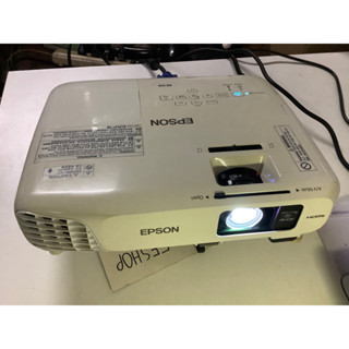 Projactor Epson EB-X18มือสอง/ทักแชทถามก่อนสั่งค่ะ/EPSON EB-x18 820hr/มี รีโมท/3LCD/INPUT HDMI/VGA IN/VIDEO INPUT s-video