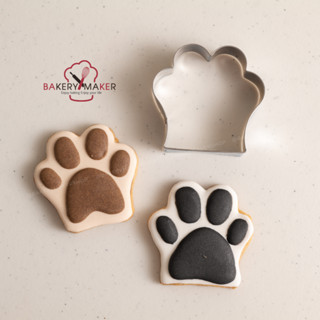 พิมพ์กดคุกกี้ อุ้งเท้า น้องแมว น้องหมา 1 ชิ้น Cat pow cookie cutter