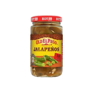 Old el passo Jalapenos 215g. พีิกจาลาปิโน่ในน้ำเหลือ จากอเมริกา🇺🇸