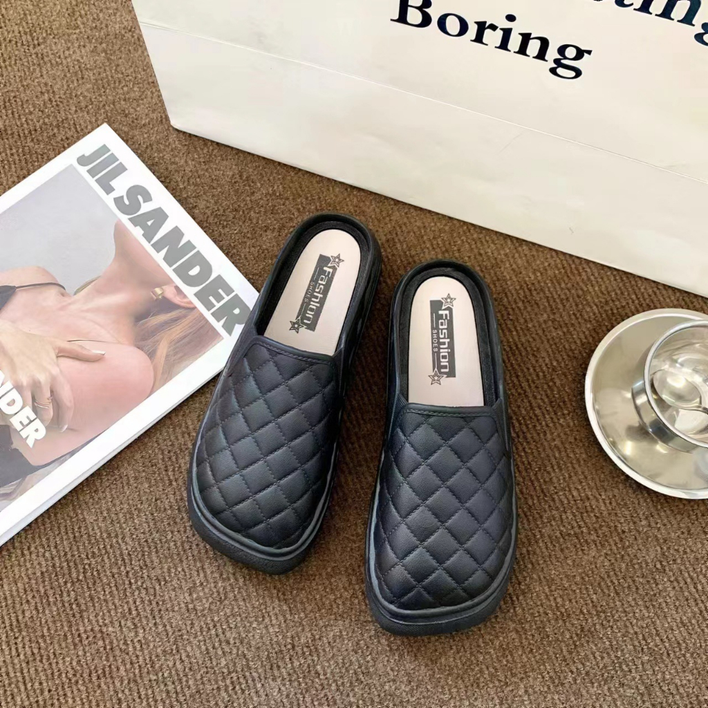 Fshoes ขายดี 🪴 รองเท้าแตะผู้หญิง รองเท้าแฟชั่นเปิดส้น สาวๆออฟฟิซคือดีต่อใจไม่ไหว 💌 ใส่ได้ทุกวัน สวยเริ่ดไม่ซ้ำใคร มี 3 ส