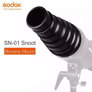 Godox SN-01 / SN01 Snoot พร้อมรังผึ้ง สำหรับไฟ แฟลช เม้าท์โบเว้นทุกรุ่น