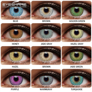 EYESHARE New York PRO Series มีสีคอนแท็กเลนส์สำหรับ Eyes คอสเพลย์เลนส์ 🔥บิ๊กอายตาหวานโคเรีย🔥ตาโตแบ๊วๆ🔥