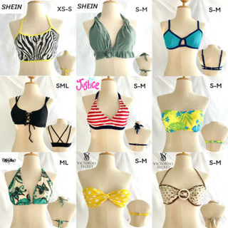 (3/5)👙ชุดว่ายน้ำ บิกินี่ ทูพีช วันพีช bikini swimsuit สายฝอ เซ็กซี่ ไปทะเล แบรนด์แท้ มือสอง พร้อมส่ง