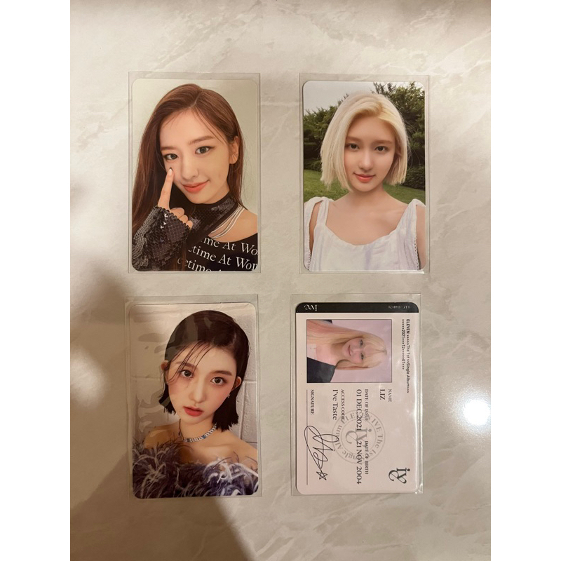 card IVE Yujin Liz Gaeul