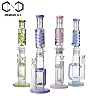 บ้องแก้ว Phoenix Star Lego Recycler Glass Bong 18" แจกันแก้ว 18 นิ้ว PHX456