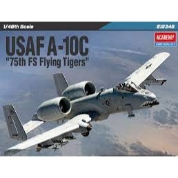 โมเดลเครื่องบิน Academy Model 1/48 AC12348 A-10C THUNDERBOLT II 75TH FS FLYING TIGERS