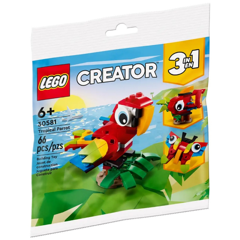 LEGO® Creator 30581 Tropical Parrot Polybag - เลโก้ใหม่ ของแท้ 💯%  พร้อมส่ง
