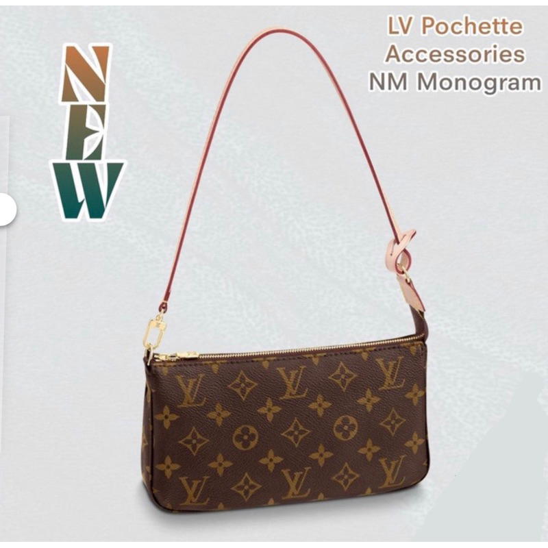 [Wh.bs] กระเป๋าสะพาย POCHETTE ACCESSOIRES Shoulder กระเป๋าสะพายข้างผู้หญิง หนังแท้