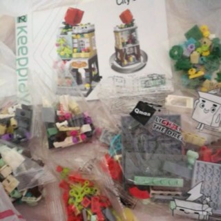 keepplay city corner เลโก้ร้านขายดอกไม้ LEGO flower shop 329 ชิ้น