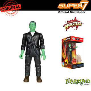 Super7 Universal Monsters Frankenstein Fire Box Reaction Figure