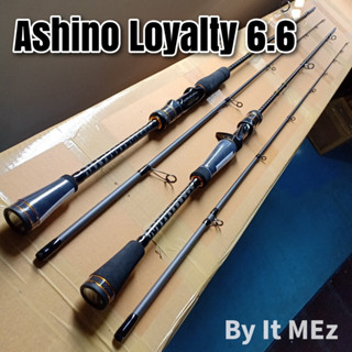 ของแท้ ราคาถูก ❗❗ คันเบ็ดตกปลา คันตีเหยื่อปลอม Ashino Loyalty ยาว 6.6 ฟุต เหมาะกับงานสปิ๋ว ช่อน  ตกหมึก ตกกุ้ง ปลาเล็ก