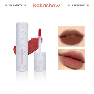 kakashow พาเลทบลัชออนไล่โทนสีเนื้อแมตต์สองสี A674