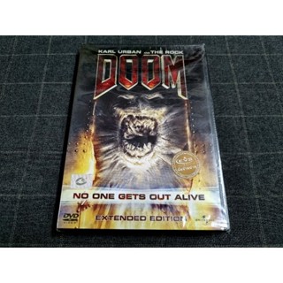 DVD ภาพยนตร์แอ็คชั่นสยองขวัญจากเกมส์สุดฮิต "Doom / ดูม ล่าตายมนุษย์กลายพันธุ์" (2005)