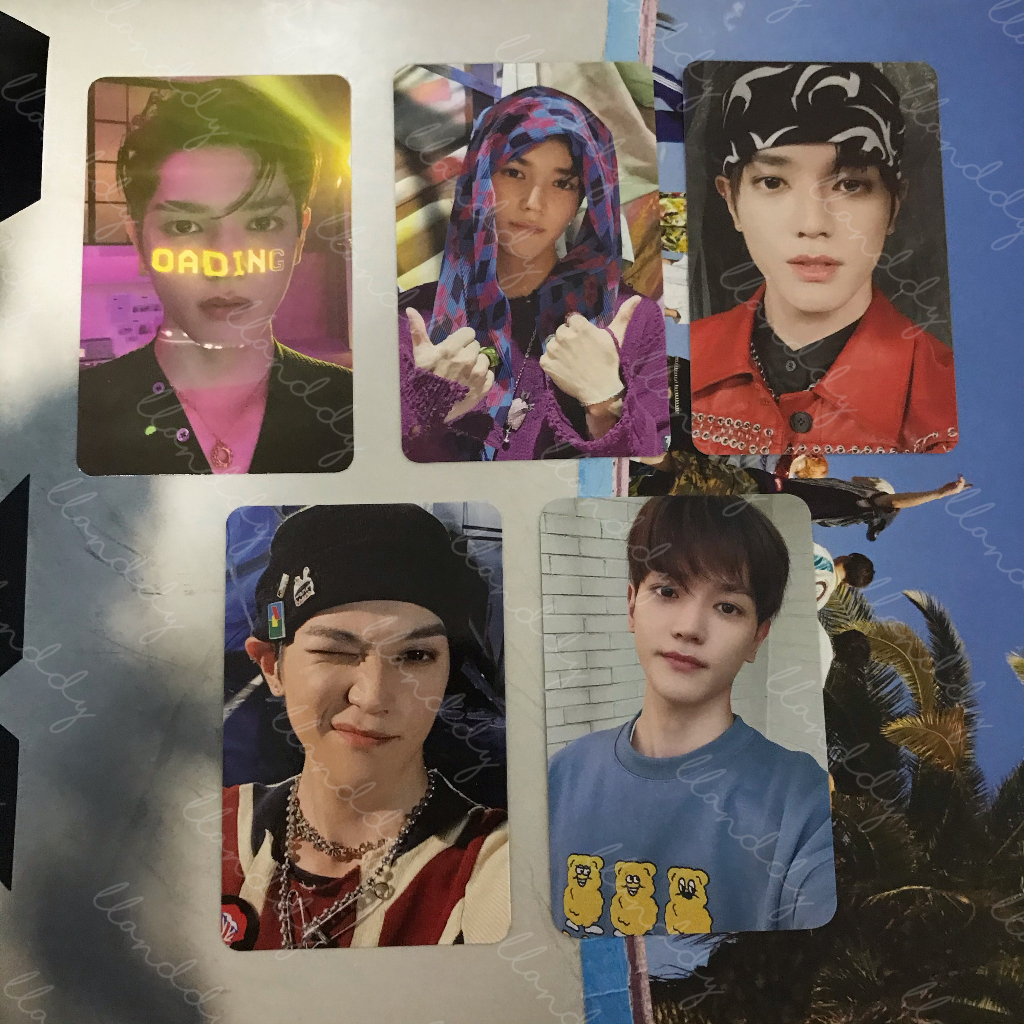 🌹 พร้อมส่ง 🌹 การ์ด แทยง NCT 127 Official Photocard Taeyong NCT เอ็นซีที NCIT / Favorite / Slowacid /