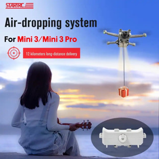 STARTRC DJI Mini 3 PRO / Mini 3 Airdrop Thrower System for DJI Mini 3 PRO / Mini 3 Drone Air-Dropping 12KM Delivery