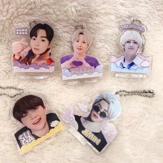 สแตนดี้ พวงกุญแจ Standy Keychain BTS JK MINYOONGI SUGA TAETAE PARKJIMIN ARMY by FANBANGTAN