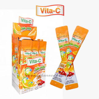 Vita C Jelly Strip Orange Flavo เจลลี่ สตริป กลิ่นส้ม