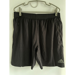 กางเกงออกกำลังกาย Adidas men’s Heat.Rdy 9-Inch shorts สีดำ ของแท้