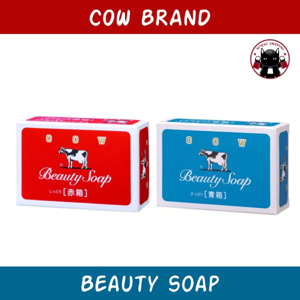 Cow Brand Beauty Soap สบู่น้ำนมวัว สบู่ก้อน ยอดขายอันดับ 1 จากญี่ปุ่น 🇯🇵 Koneko