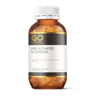 GO Healthy Pro Activated B Complex 60 Vege Capsules