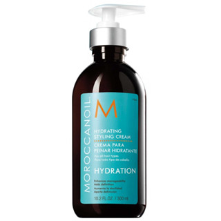 Moroccanoil Hydrating Styling cream 300ml - for all hair type   อาหารผมชนิดครีมช่วยการจัดแต่งทรงผมอย่างนุ่มนวลดูเป็นธรรม