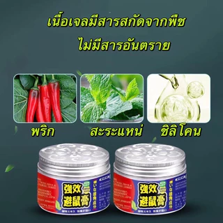 NP-625 ครีมไล่หนูที่แข็งแรง เจลไล่หนูจากพืชน้ำมันหอมระเหย ครีมไล่หนูที่แข็งแกร่งสำหรับใช้ในครัวเรือน รถในร่ม ยาขับไล่หนู