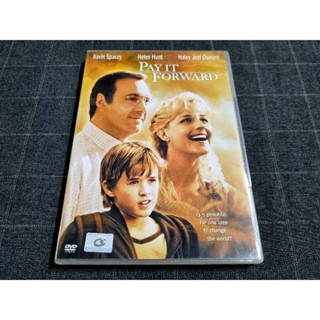 DVD ภาพยนตร์ดราม่าโรแมนติก "Pay it Forward / หากใจเราพร้อมจะให้(ใจ) เราจะได้มากกว่าหนึ่ง" (2000)