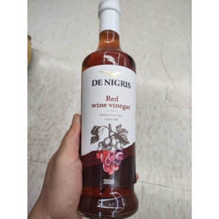 De Nigris Red Wine Vinegar น้ำส้มสายชูหมักจากไวน์แดง ดีนิกริส 500ml ราคาพิเศษ