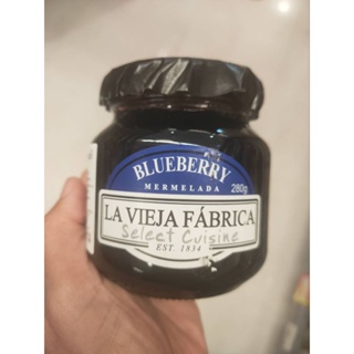 La Vieja Fabrica Blueberry Mermelada แยม รสบลูเบอร์รี่ ลา เวียฮา ฟาบริกา 280กรัม ราคาพิเศษ