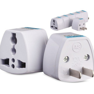 😁หัวแปลงปลั๊กไฟ  3 ตา หรือ แปลง3ขาเป็น2ขา ปลั๊กแปลงขาแบน หัว…