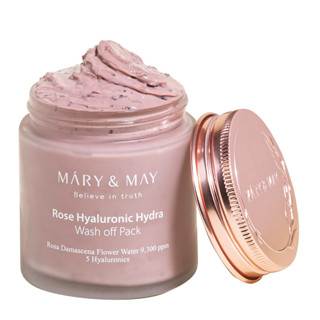 💦Mary &amp; May Rose Hyaluronic Hydra Wash Off Pack  Hydrators – 125g💙💦