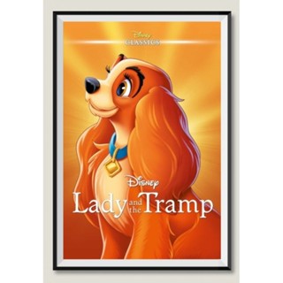 โปสเตอร์หนังติดผนัง Lady and The Tramp