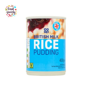 Co Op Rice Pudding 400g โค ออฟ พุดดิ้งข้าว 400 กรัม