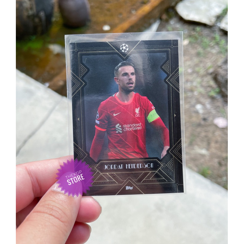 Liverpool การ์ดเฮนโด้.(Jordan Henderson.)