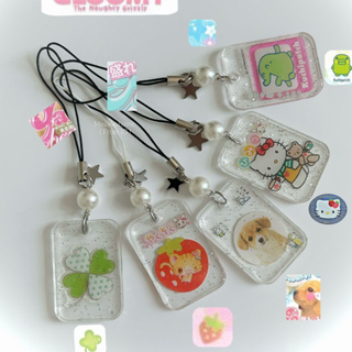 ミ★ Sanrio San-X x Kawaii Characters Phone Strap, handmade with love &lt;3 สายห้อยมือถือ ʕ·ᴥ·　ʔ