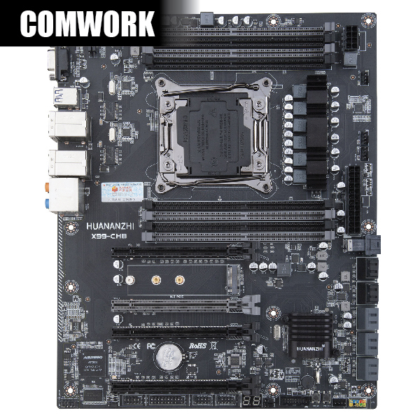 เมนบอร์ด NEW HUANANZHI X99 CH8 ATX LGA 2011-3 WORKSTATION SERVER MAINBOARD MOTHERBOARD CPU XEON COMWORK