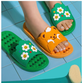 🧸พรีออเดอร์ Wiggle Wiggle Bathroom Slipper 🍄