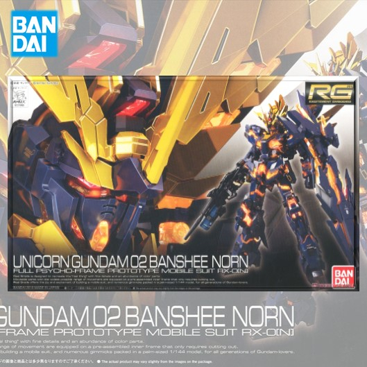 Bandai RG 1/144 UNICORN GUNDAM 02 BANSHEE NORN