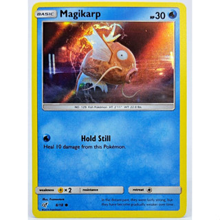 การ์ดโปเกม่อน En ชุด Detective Pikachu ปี 2019 No.8/18 Magikarp [HR]