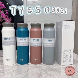 TYESO-8831 แก้วเก็บความเย็นความร้อน กระบอกน้ำสเเตนเลส 304 แท้  กระบอกน้ำเก็บอุณหภูมิ 800ml.