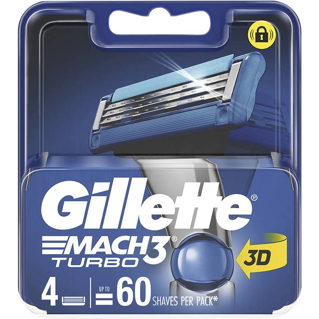 Gillette Mach3 Turbo 3D Blade 4