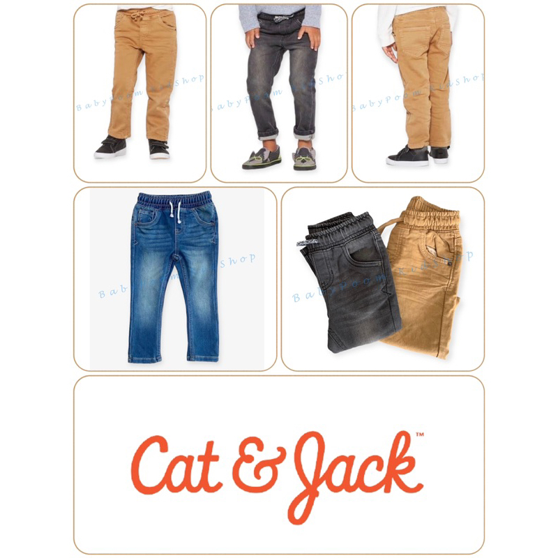สินค้าใหม่ กางเกงยีนส์เด็กผู้ชายเท่ๆ จากแบรนด์ Cat&Jack