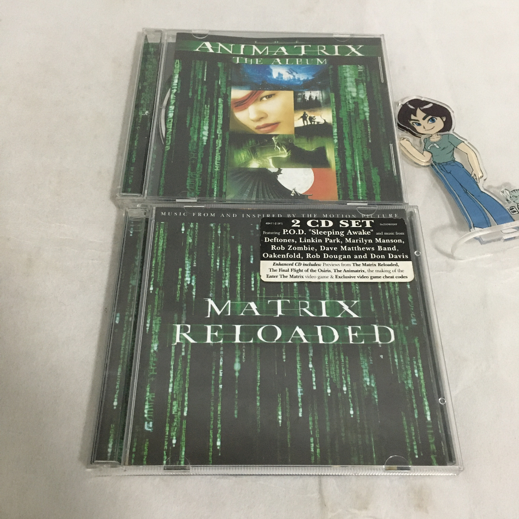 (มือสอง) CD Music Soundtrack Matrix Reloaded [2Disc] / Animatrix The Album ลิขสิทธิ์แท้