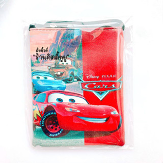 (Cars) กระเป๋าเด็ก ใส่บัตร ใส่เหรียญ มีสายคล้องคอ คล้องคอไปโรงเรียนได้