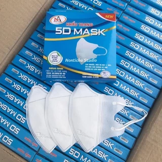 แมส 5D Famapro แมสฟามาโปร สำหรับผู้ใหญ่ กล่องละ 10 ชิ้น (มีกล่อง)