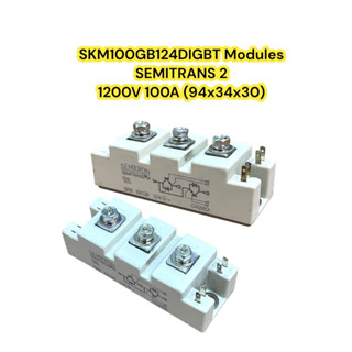 SKM100GB124DIGBT Modules SEMITRANS 2  1200V 100A (94x34x30)